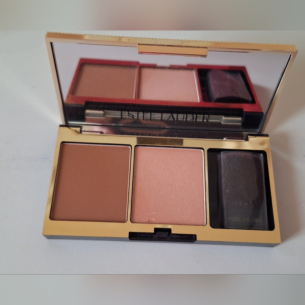 Estee Lauder Pure Color Envy Sculpting Blush Palette Bronzer And Illuminizer